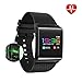 Produktbild Fitness Tracker mit Herzfrequenz-Monitor, Farbe Bildschirm Bluetooth Wasserdicht Activity Armband Sport Activity Tracker Pedometer mit Blut Druck Messen/Schritt Tracker/Kalorienzähler/Sleep Monitor/Herzfrequenz Monitor kompatibel mit iPhone & Android, schwarz