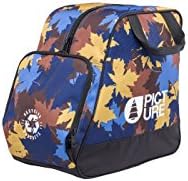 Picture Organic Cover Ski Boots Shoes Bag 2 Leaf Print, blue
