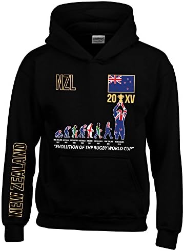 Rugby World Cup 2015 (UPDATED 2015 WINNERS VERSION) "Evolution Of Rugby" Mens Hoody