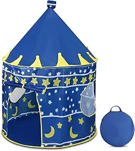 BELIEF Kids Jumbo Size Play Tent House for Girls & Boys Baby Toys Indoor-Outdoor Use Navy Blue Color