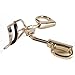 Millya Eyelash Curler Soft Silicone Pad Eyelash Curler Gold Manual Eyelashes Curler with One Refill Pad
