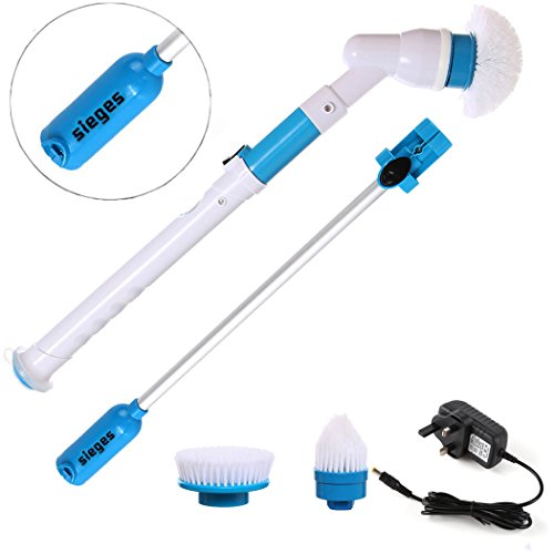 belagerungen Haushalt Scrub Pinsel Hurricane Spin Scrubber Kabelloser wiederaufladbar für Reinigung