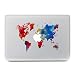 Produktbild Macbook Skin Aufkleber, Morbuy abnehmbare Kunst Creative Anti-Kratz-Beschichtung Skin Vinyl Schutz MacBook Aufkleber Pro 13 A1706 / A1708 ( Touch Bar /Non Touch Bar) (Ölgemälde Welt)