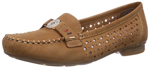 Rieker Womens 40064 Moccasins Brown Braun (gaucho / 25) Size: 5