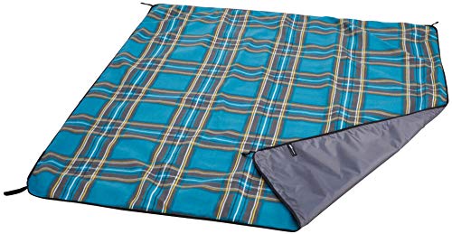Uquip Große Picknickdecke Scotty XXL aus Polar-Fleece kariert (240 x 200cm)