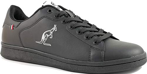 AUSTRALIAN Scarpe Uomo Sportive Sneaker Basse Art. AU436 (40, Black)