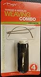 Weaving Combo, Needles and Thread Set, Black