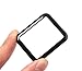 Produktbild SBYURE Apple Watch Screen Protector, iWatch Tempered Glass Screen Protector,Full Coverage Scratch Proof Screen Film for 42mm iWatch Series 1/2/3, Black (42mm)
