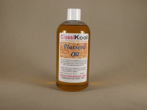 500ml Classikool Pure Flaxseed Oil Omega 3 Rich Perfect As A Carrier Or Massage Oil