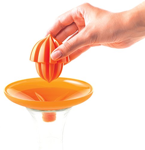 Mastrad F33309 Saft- und Zitruspressen, Kunststoff, orange, 8,8 x 14,5 x 14,5 cm - 4