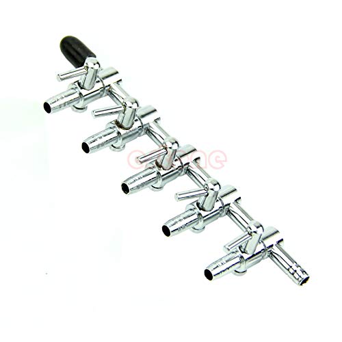 Preisvergleich Produktbild SimpleLife Aquarium Wassertank, Luftpumpe, Pumpe, Flussschlauch, Linie aus Stahl mit Kontrollventil