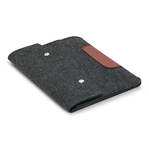 Apple iPad Pro 10.5 2017 Laptop Liner Bag,TopACE Notebook Tasche Notebook Schutzhülle liner bag Notebooktasche für Apple iPad Pro 10.5 2017 mit Mauspad (Dunkelgrau) - 5