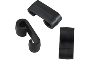 FKAnhängerteile 10 Stück - Expander - Doppelhaken - Planenhaken - Expander-Doppelhaken schwarz