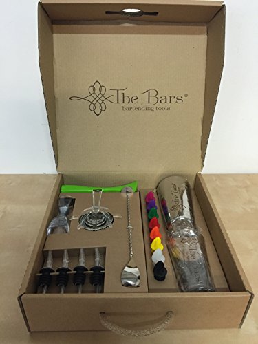 Kit barman mixing glass 02 bartender box boston tion shaker 2016 new