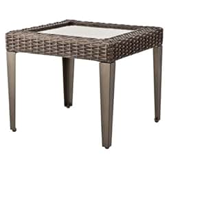 Threshold Belvedere Wicker Patio Accent Table Amazon Co Uk