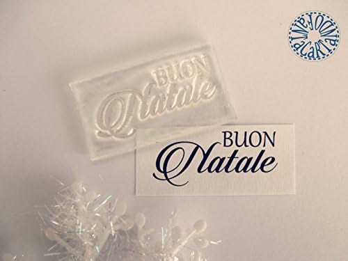 Clear stamp " BUON Natale"