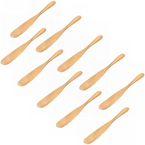 SHENGYANG Set of 10 Handmade Butter Jelly Spreader Cheese Knife