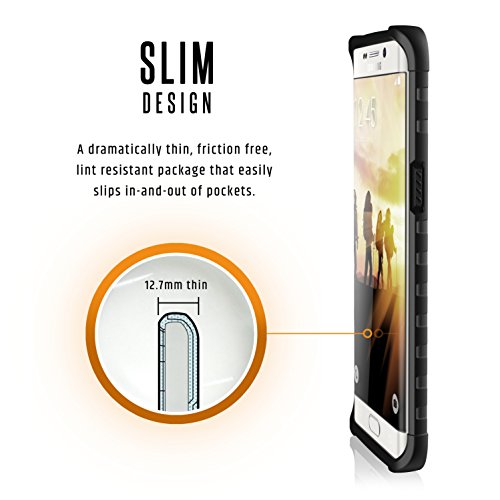 URBAN ARMOR GEAR UAG-EDGEPLS-Ash-VP - Funda para Samsung Galaxy S6 Edge Plus Color Gris y Negro reviews URBAN ARMOR GEAR UAG-EDGEPLS-Ash-VP - Funda para Samsung Galaxy S6 Edge Plus Color Gris y Negro