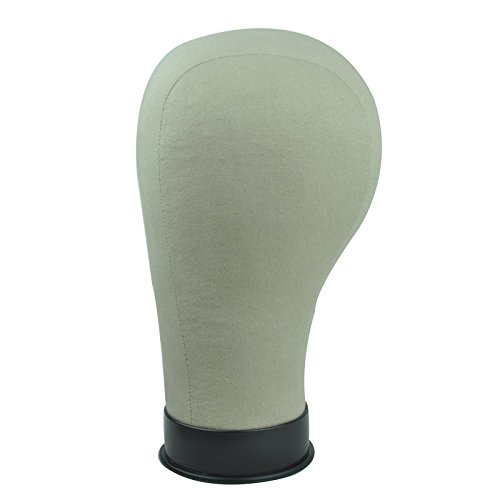 Multi Size-NEW Cork Canvas Block Head For Wig Making Drying Styling Coloring 23 Inch