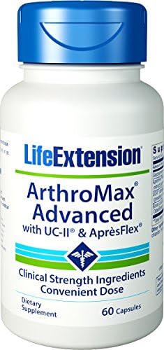 Life Extension Arthromax Advanced with UC-II and AprsFlex 60 Capsules (Pack of 2)