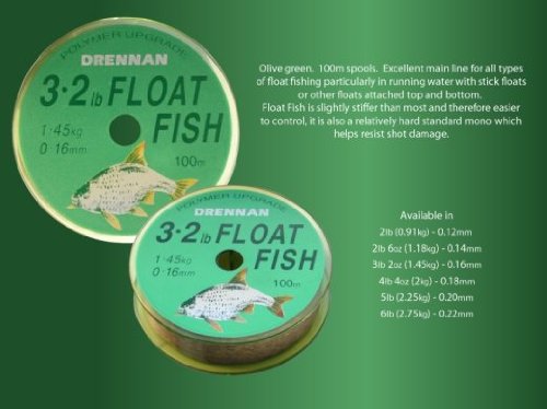 Drennan Float Fish Mono Line 100m: 5lb