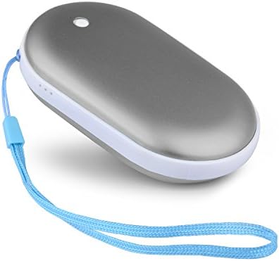 USB Hand Warmer 5200mAh Rechargeable Power Bank Portable Double-sided Pocket Electric Heater