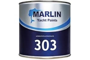 MARLIN YACHT PAINTS Marlin 303 antivegetativa autolevigante (2,5 litri, nero)