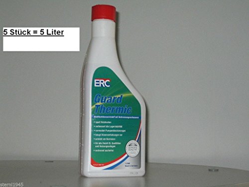 Preisvergleich Produktbild 5 X ERC Heizöladditiv Guard Thermic 1000ml 31-1800-10
