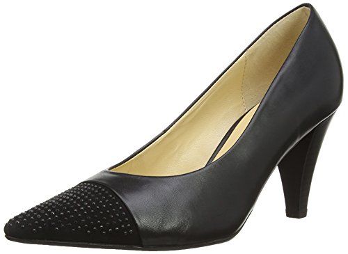 Gabor Brax, Women's Court Shoes, Black (Black Leather/Suede), 6 UK