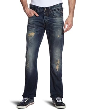 Replay Herren Tapered Jeanshose Moresk MA924