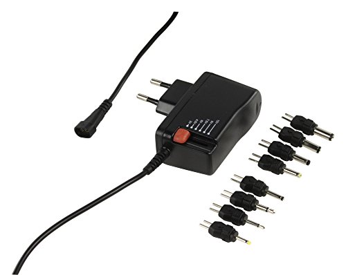 Preisvergleich Produktbild Eurosell - Universal 12V 1500mA Steckernetzteil Universal Ladegerät Netzteil Netzgerät Universalnetzteil 3V 4,5V 5V 6V 7,5V 9V 12V Stecker Heim Netz Adapter 6,3x3 - 5,5x2,5 - 5,5x2,1 - 5x2,1 - 4,95x1,98 - 4x1,7 - 3,5x1,35 - 3,5x1