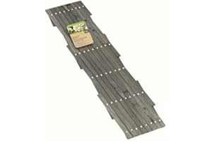 Foglish Heavy Duty Expanding Trellis Riveted Strong Plant Support - Grey - 1.8m x 0.6m