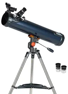 Celestron 31036 AstroMaster LT 76AZ Breathtaking Views, Astronomical Telescope, Blue