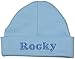 100% Super Soft Double Layered Cotton Personalised Embroidered Baby Hat NOW AVAILABLE IN 2 SIZES