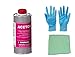 Produktbild Aceton schnell flüchtiges Reinigungsmittel zum entfetten inklusive Microfasertuch und Nitrilhandschuhe von E-Com24 (250 ml)