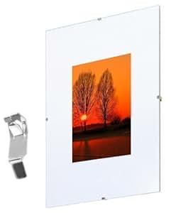 Bilderrahmen Rahmenlos 50x70:  Entdecke die Eleganz des Minimalismus!