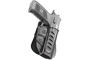 Fobus - Fondina nascosta per pistola di ritenzione cintura per CZ 75 P-07 Duty e P09, Tanfoglio Stock 3