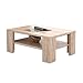 Produktbild ROLLER Couchtisch BRUCE - Sonoma Eiche - mit Ablage
