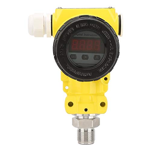 Preisvergleich Produktbild Explosionsgeschützter DrucktransmitterPressure Transmitter Hochpräziser digitaler Druckmessumformer 4-20mA LCD Drucksensor MessumformerSchutzstufe:IP65Überlast... FS(0~2,5 mPa)