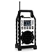 Produktbild Duramaxx • 862-BTB-WH • Bluetooth Lautsprecher • Baustellenradio • MP3-fähiger USB-Port und SD-Slot • UKW / MW-Radiotuner • 20 Senderspeicher • LED-Display • AUX-Eingang • stoßfest • spritzwassergeschützt • Tragegriff • Netz- und Akku-Betrieb • weiß