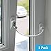 Penkid Window Restrictor - White (3 Pack)