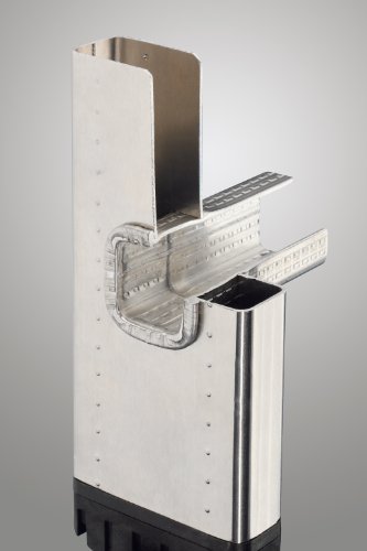 Hailo 7312-101 ProfiStep Alu-Kombileiter 3-teilig mit Einhängetritt 3x 12 Sprossen - 6