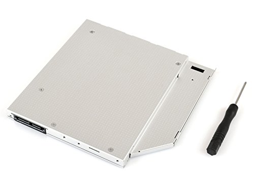Opticaddy© SATA-3 HDD/SSD Caddy für alle Apple Unibody-Serie Macbook Pro 13″ 15″ 17”, Macbook 13″, Macbook Alu 13″ (2008, 2009, 2010, 2011, 2012) ersetzt SuperDrive mit Opticaddy OptiSpeed Technology (original Opticaddy Festplattenrahmen, Einbaurahmen, Adapter) - 4