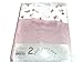 2 Pack Coloured Pink Sleepsuits Motif of Teddy Bear & Hearts (6-9 Months)