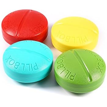 Portapillole Da Viaggio MEDca - Organizzatore Con 6 Scomparti, Fino A 200 Pillole, Impermeabile E Senza BPA - Foto 3