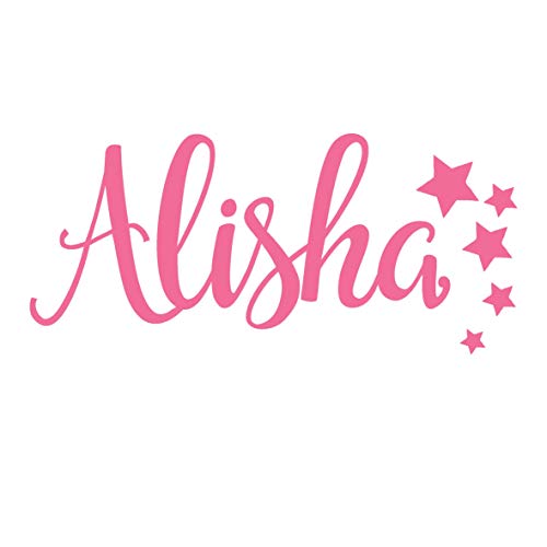 Nombre de Boys personalizado con estrellas - arte de la pared - pegatinas Boy - Adhesivo decorativo