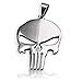 Produktbild Tag Dell 'eroe Di Stangenbohne Meraviglia The Punisher Totenkopf Pendente Della COLLANA Del Zuckerrohr CON LA Catena D 'acciaio Di titanio-