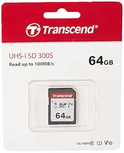 Transcend TS64GSDC300S 64GB UHS-I U3 SD Memory Card