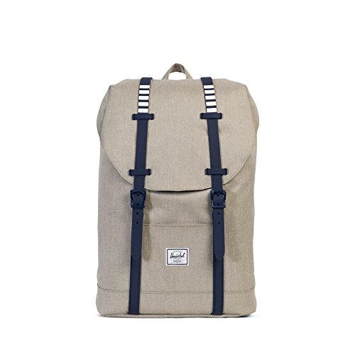 Preisvergleich Produktbild Herschel Supply Co. Retreat Mid-Volume Rugzak light khaki crosshatch / peacoat