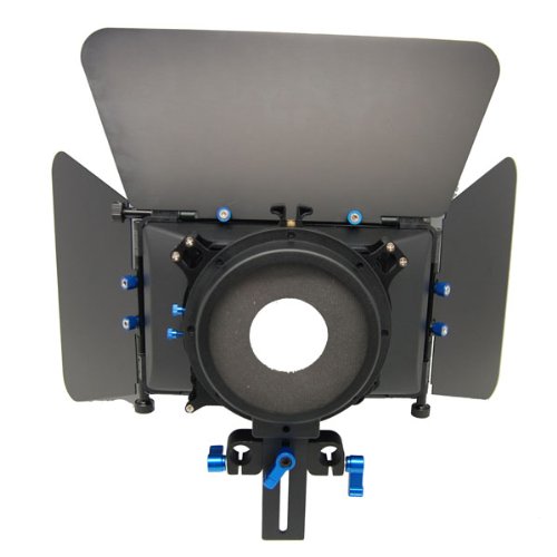 Koolertron-Compact Matte Box pare-soleil Pro professionnel Cam scope cam ra Pour Rod 15mm Follow Focus Rig DV 4x4 filtre rotatif pour Canon 550D 500D 600D 1100D 60D 50D 40D 5D 5DII 5DIII Nikon D300 D5100 D3100 D3000 D5000 D90 D7 reviews Koolertron-Compact Matte Box pare-soleil Pro professionnel Cam scope cam ra Pour Rod 15mm Follow Focus Rig DV 4x4 filtre rotatif pour Canon 550D 500D 600D 1100D 60D 50D 40D 5D 5DII 5DIII Nikon D300 D5100 D3100 D3000 D5000 D90 D7